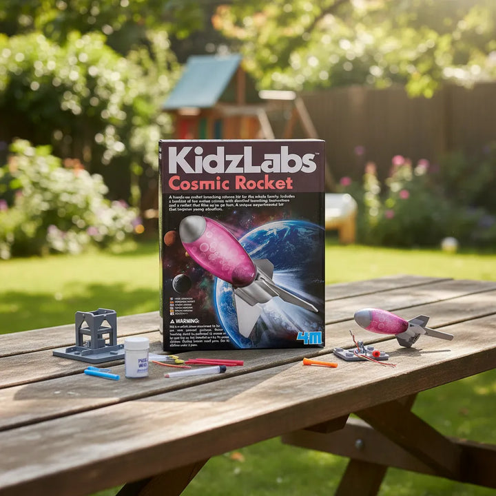Juego Experimento Cohete Espacial Para Niños