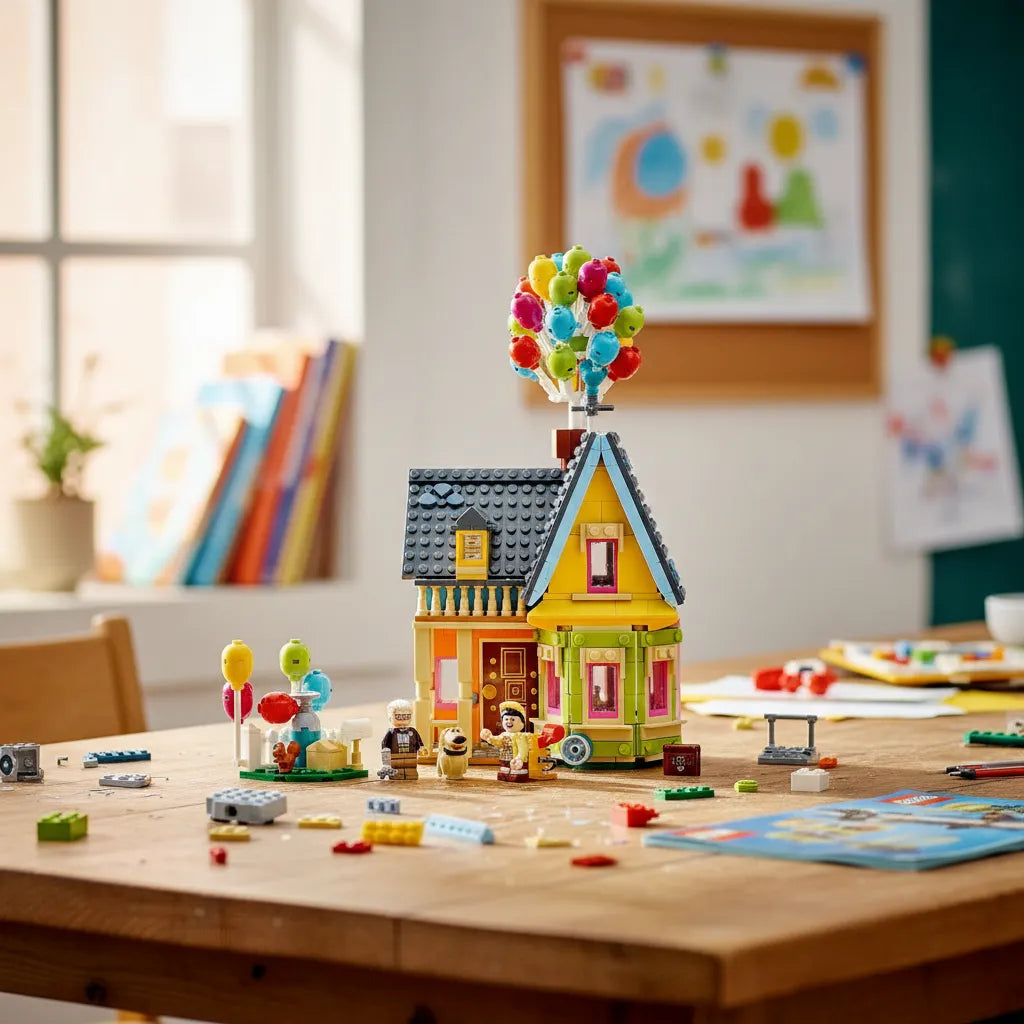 Juego De Construcción Disney Casa De Up 598 Piezas Niños