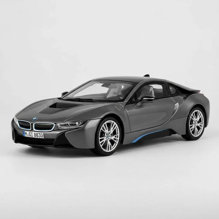 Carro Escala Coleccionable Bmw I8 Negro Niños