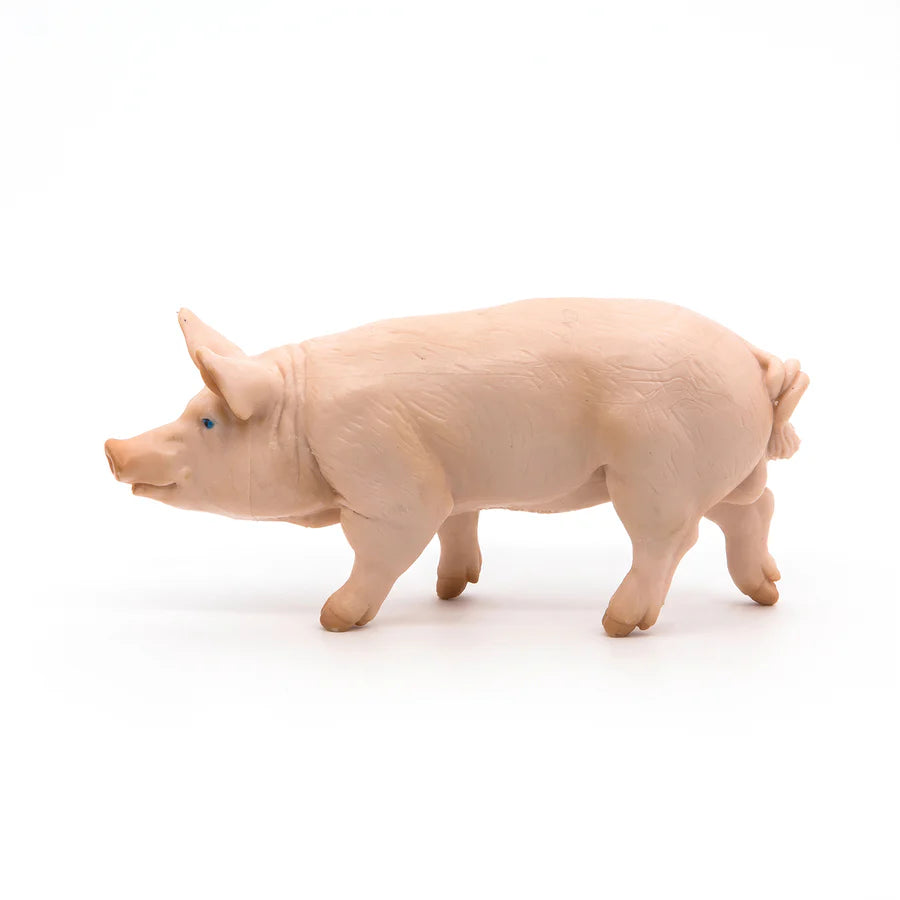 Figura Coleccionable Cerdo Pintados A Mano Papo Niños