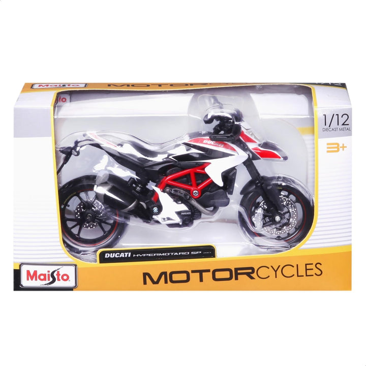 Maisto Moto Escala 1/12 Mc Ducati Hypermotard Sp