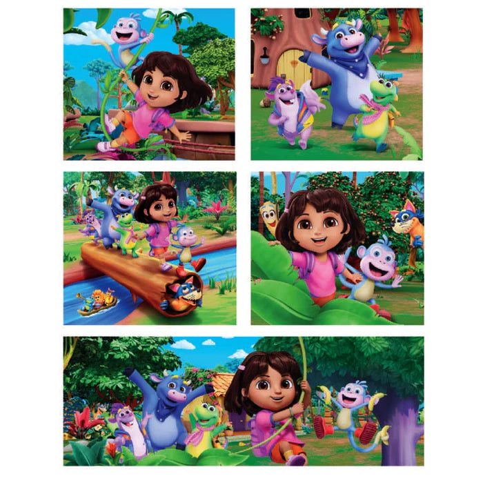 Rompecabezas 10 En 1 Dora La Exploradora Clementoni Niños