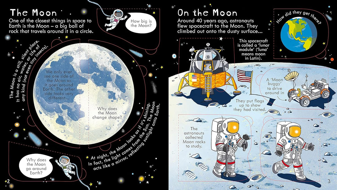 Libro Interactivo El Espacio Con Solapas Para Niños