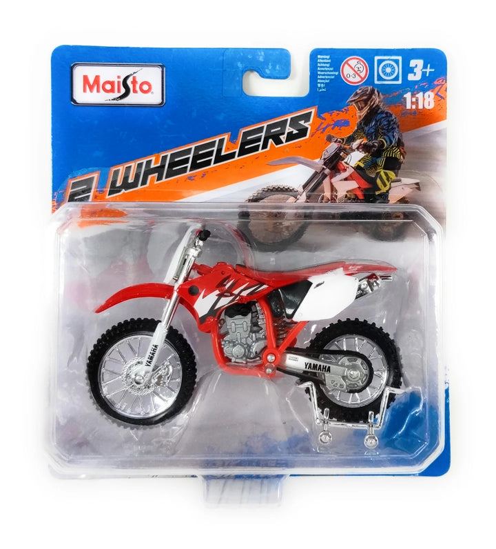 Moto A Escala 1/18 Yamaha Yz-450f Maisto