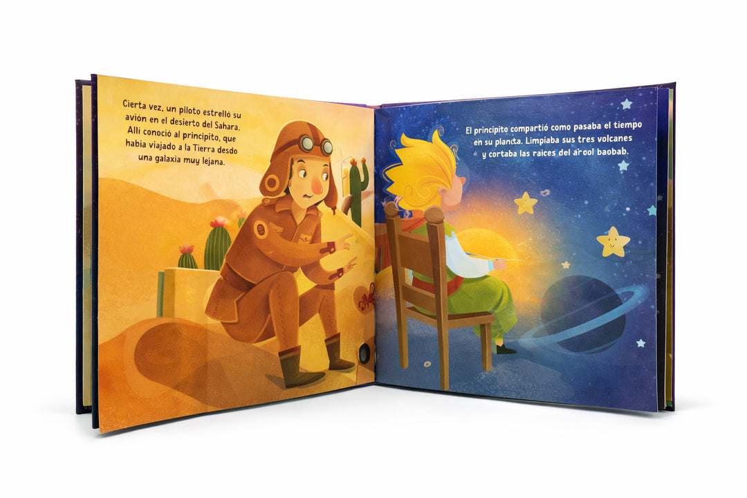 Libro Cuento Clásico Principito Pop-up Para Niños