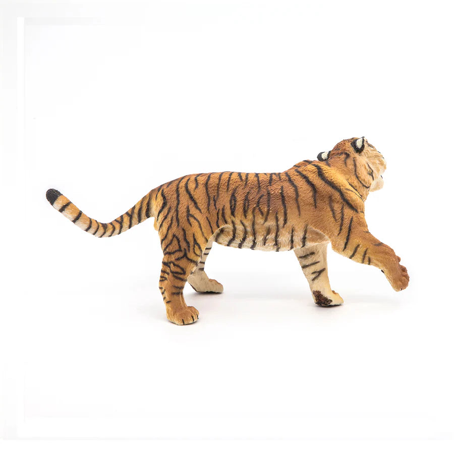 Figura De Colección Tigre Pintado A Mano Papo Para Niños