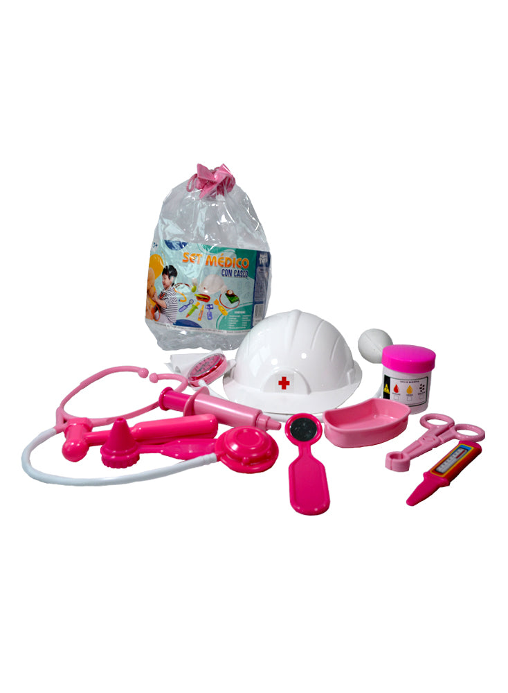 Set Educativo De Doctor Rosado Para Niñas