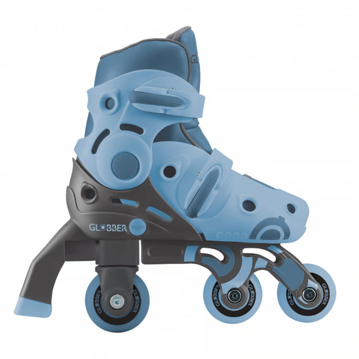 Patines En Línea 2 En 1 Azul Para Niños