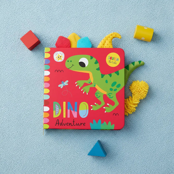 Libro Interactivo Dino Adventure Con Texturas Bebés