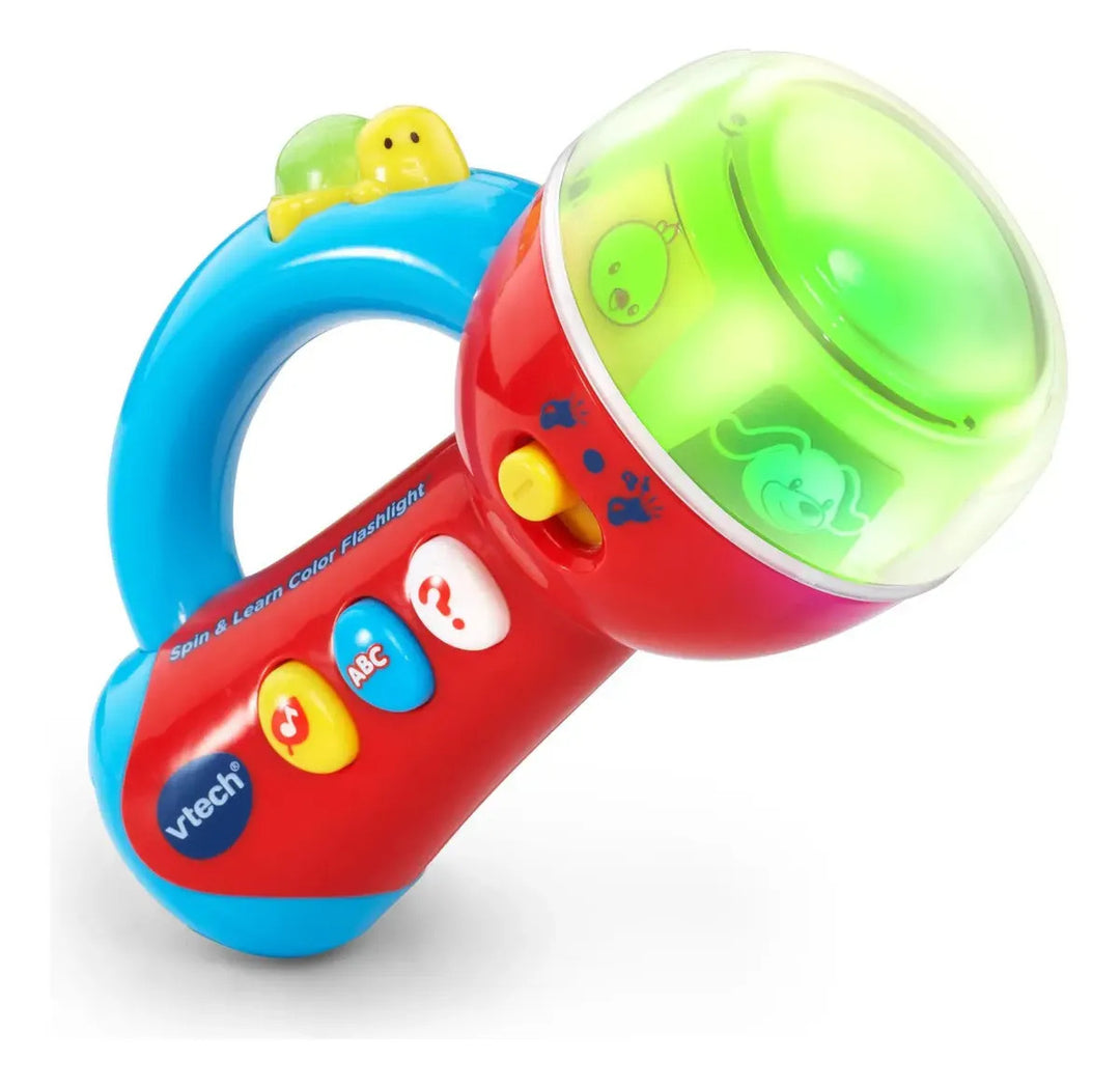 Juguete Linterna De Colores Gira Y Aprende Para Niños