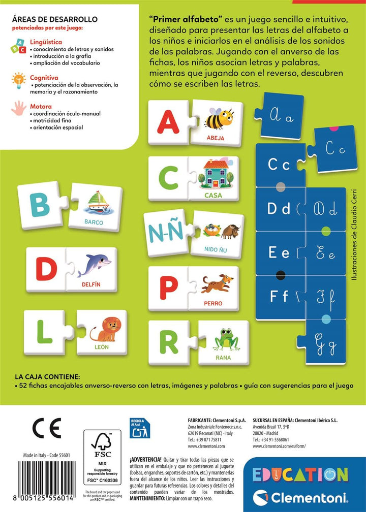 Juego Aprendiendo El Alfabeto Para Niños