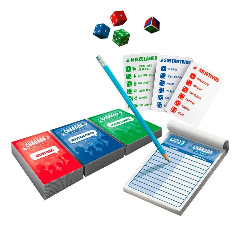 Juego de mesa Charadas Niños Y Adultos Ronda