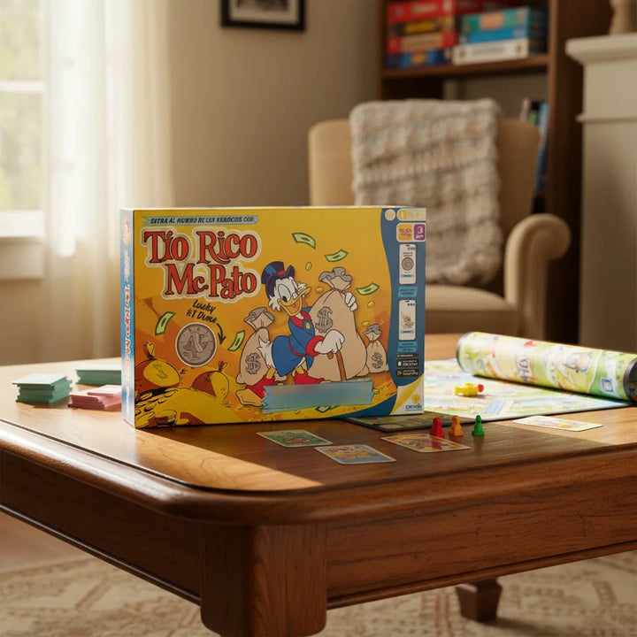 Juego De Mesa Tío Rico Mcpato Para Niños