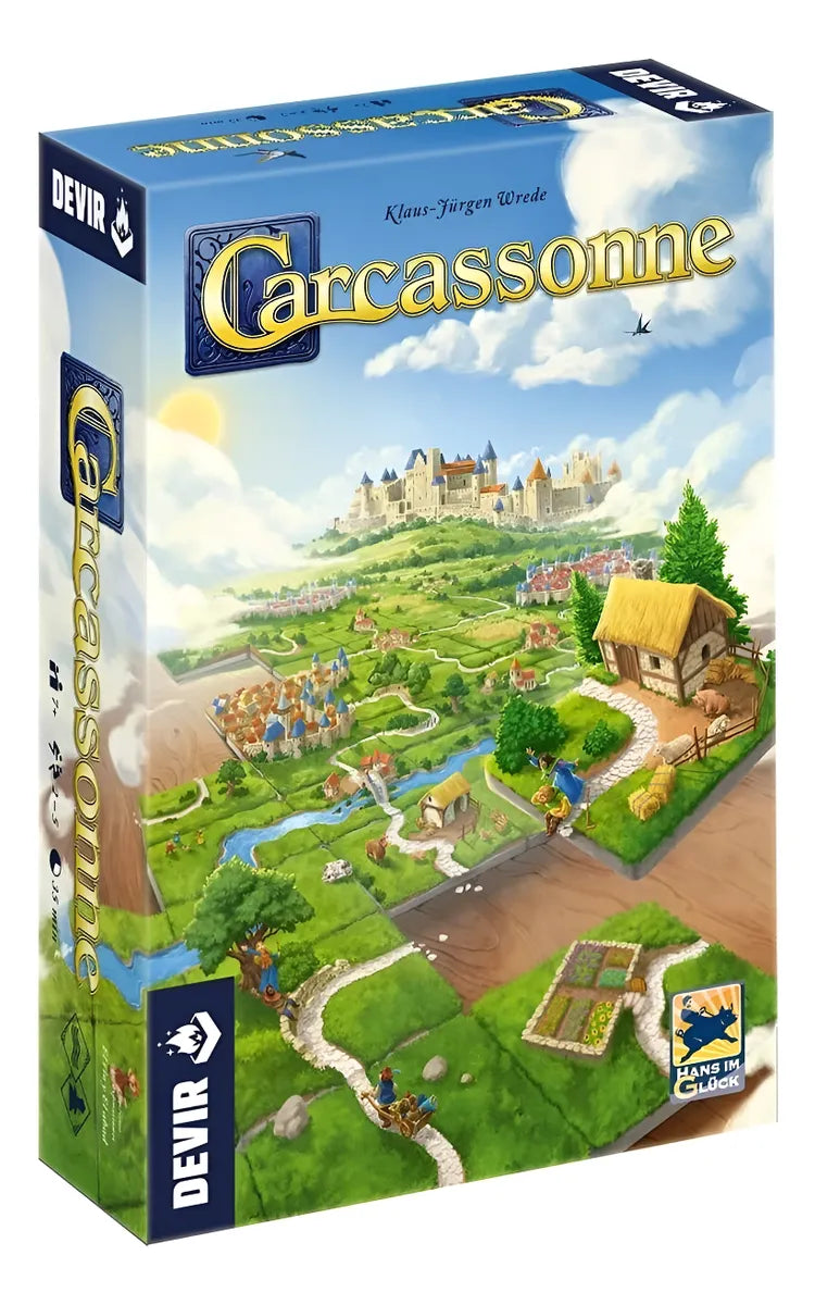 Juego de Mesa Carcassonne Adultos Ninos