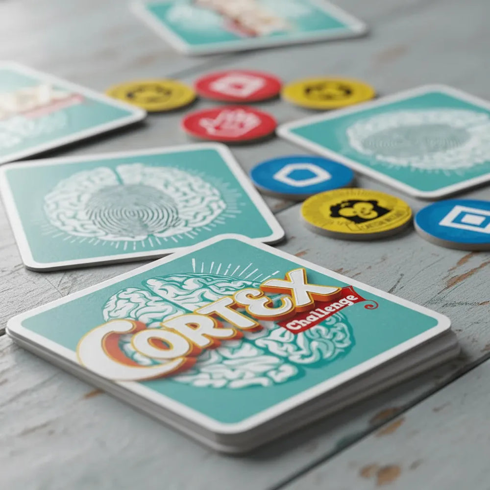 Juego De Mesa Cortex Challenge Estrategia Para Niños Adultos