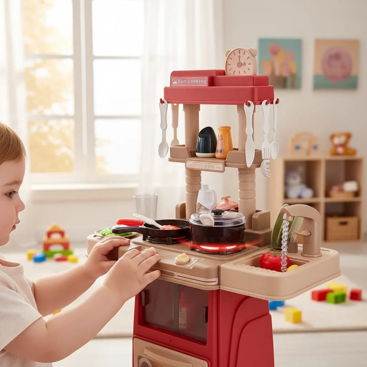 Juguete Cocina Con Luces Y Sonidos Para Niños