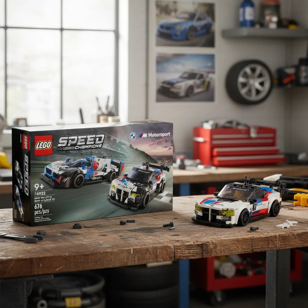 Juego Lego 676 Piezas Bmw Speed Para Adultos