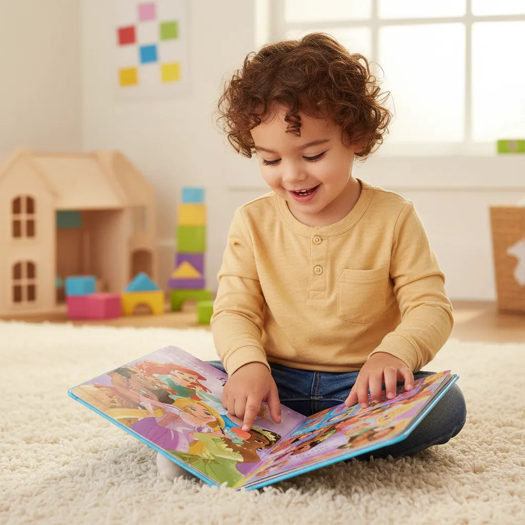 Libro Disney Princesas Aprende Jugando Sonidos Para Niños