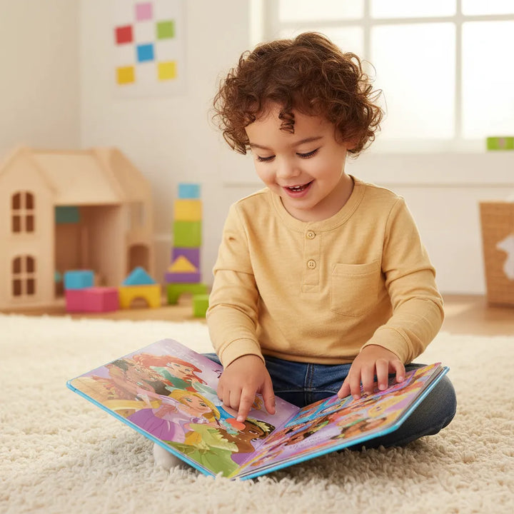 Libro Disney Princesas Aprende Jugando Sonidos Para Niños