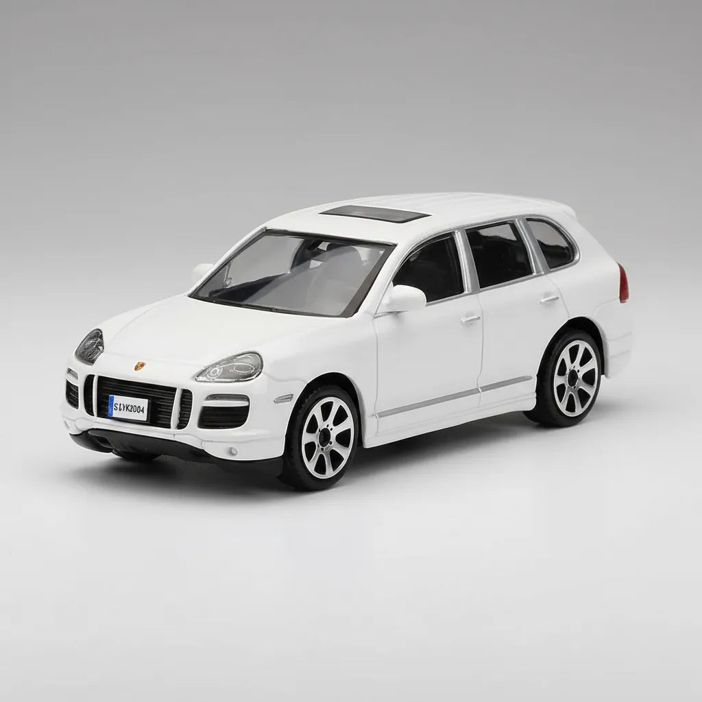 Carro Coleccionable Bburago 1:43 Porshe Cayenne Blanco