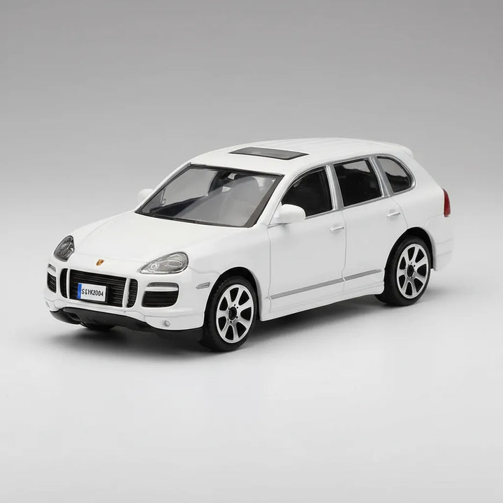 Carro Coleccionable Bburago 1:43 Porshe Cayenne Blanco