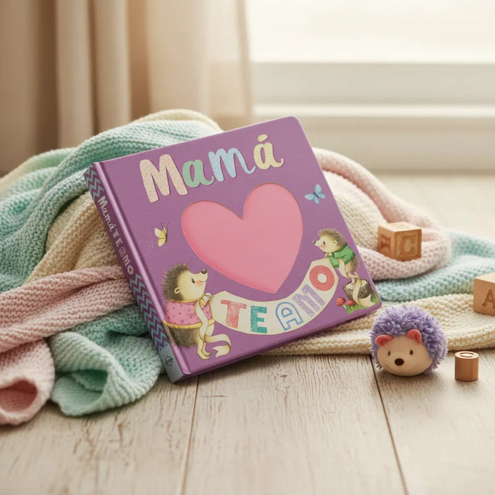 Libro Infantil Sensorial Mamá Te Amo Para Niños
