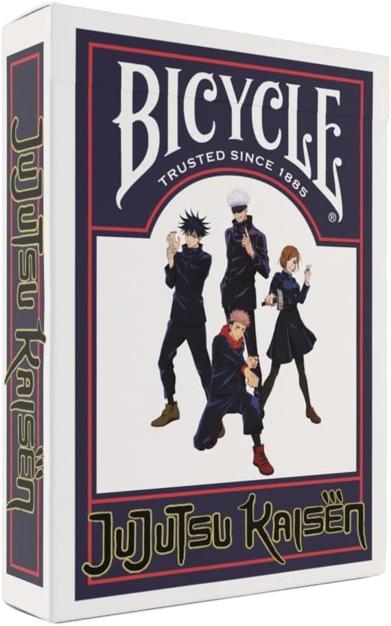 Cartas Bycycle Diseño Jujutsu Kaisen Para Adultos
