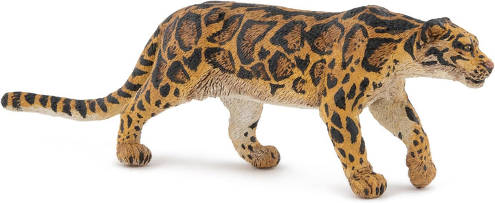 Figura Pantera Nebulosa Pintada A Mano Papo