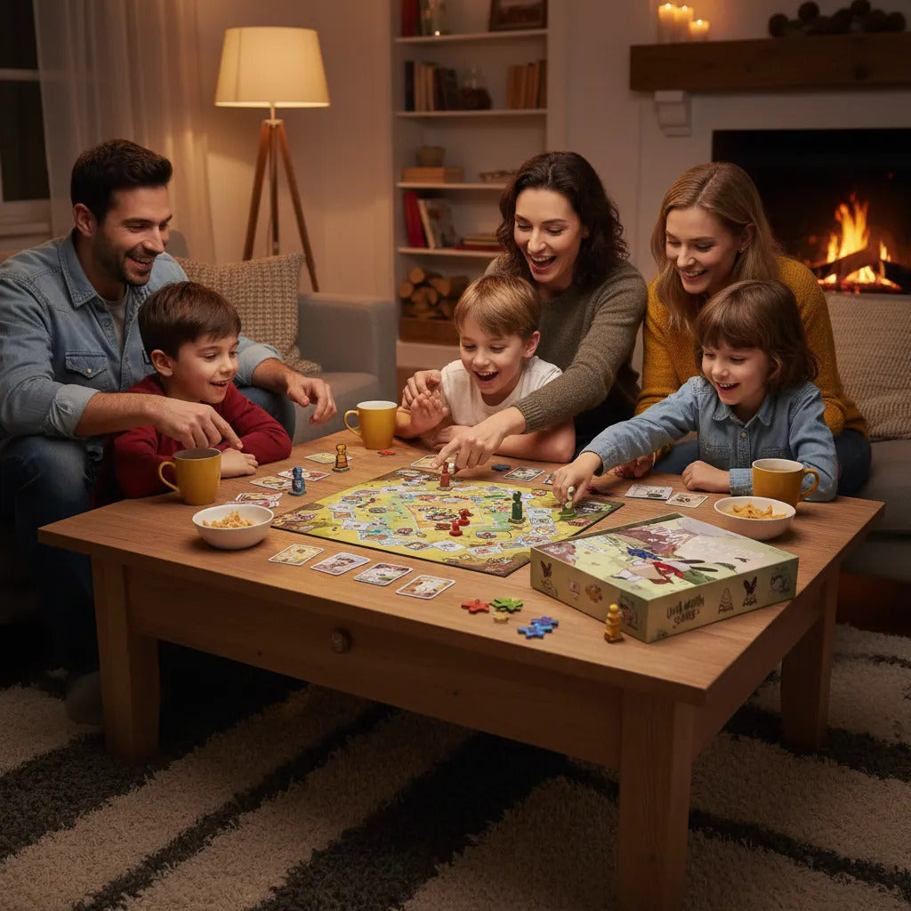 Juego De Mesa Una Aventura Salvaje Niños Adultos