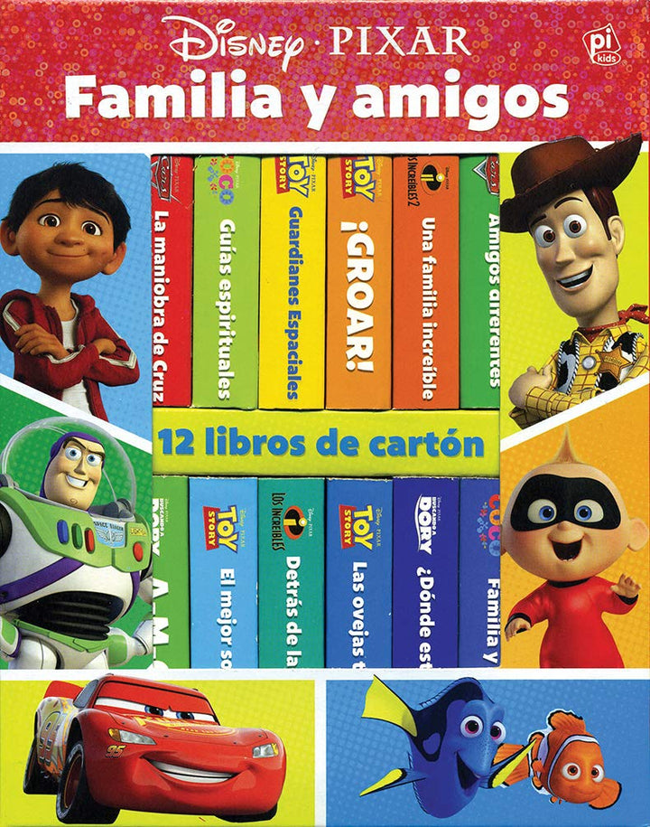 Libro Infantil Disney Familia Bloque 12 Libros Niños
