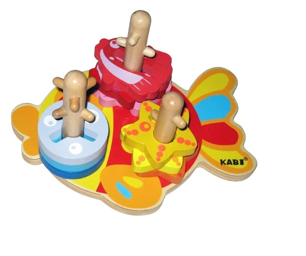 Juego Interactivo Bloques De Madera Para Niños