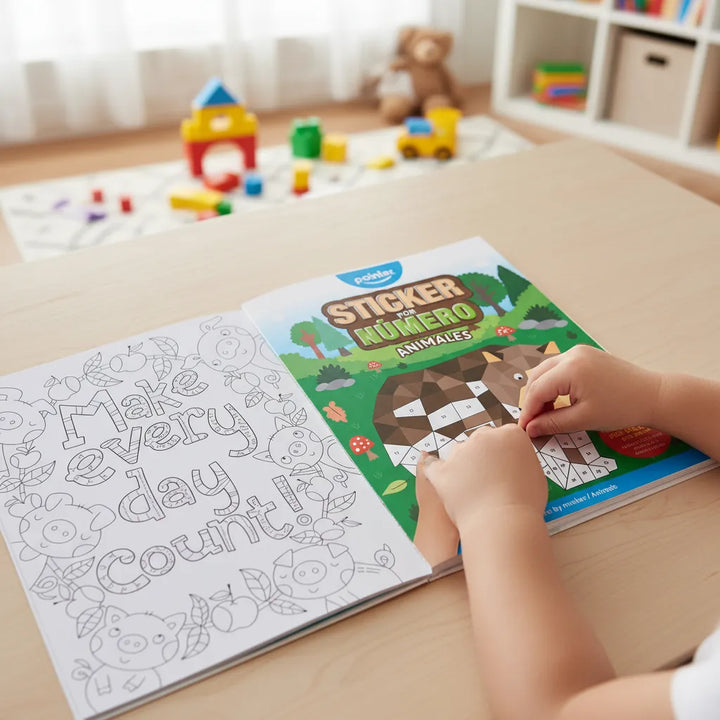 Mi Primer Libro Para Colorear Con Stickers Animales