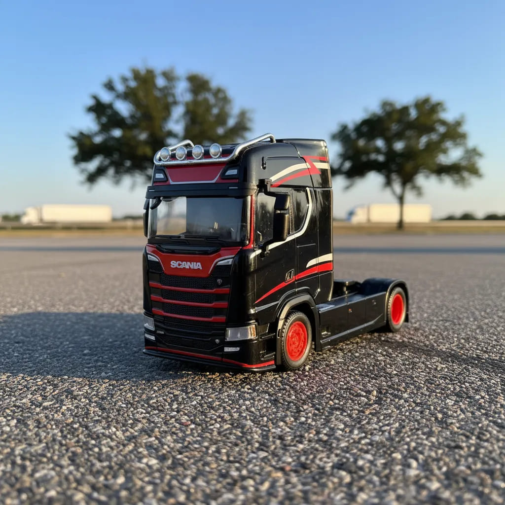 Camión A Escala 1/43 Mula Diecast Bburago
