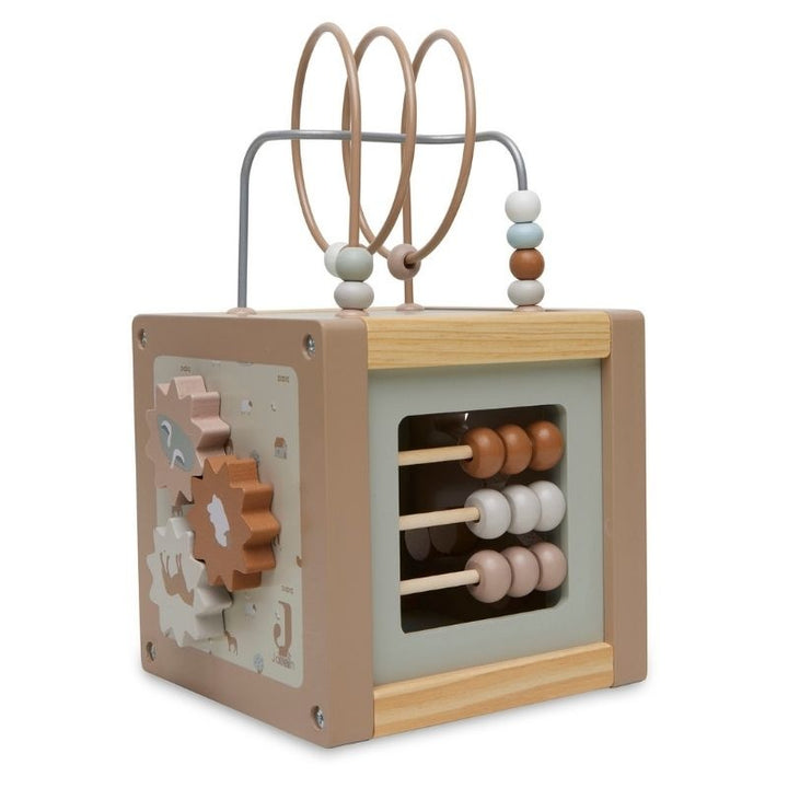 Cubo Didáctico De Actividades De Madera Para Niños