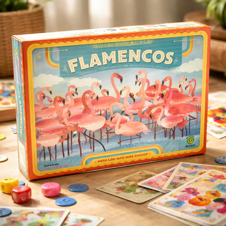 Juego De Mesa Flamencos Juego De Estrategias Para Niños