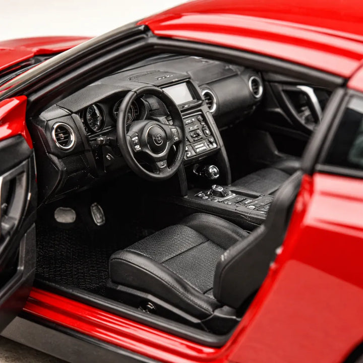 Carro Coleccionable A Escala 1:32 Nissan Gt-r R35 Rojo