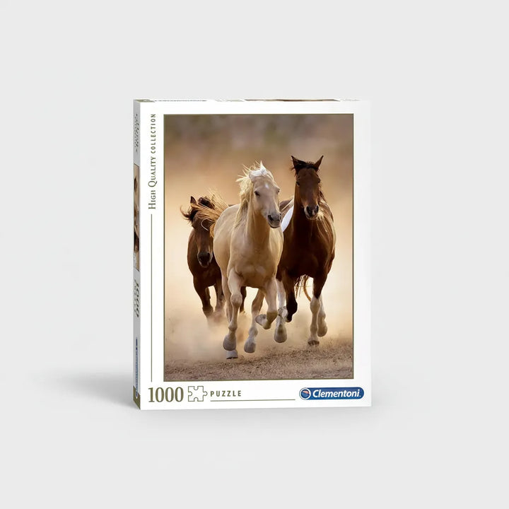 Rompecabezas 1000 Piezas Paisaje Caballos