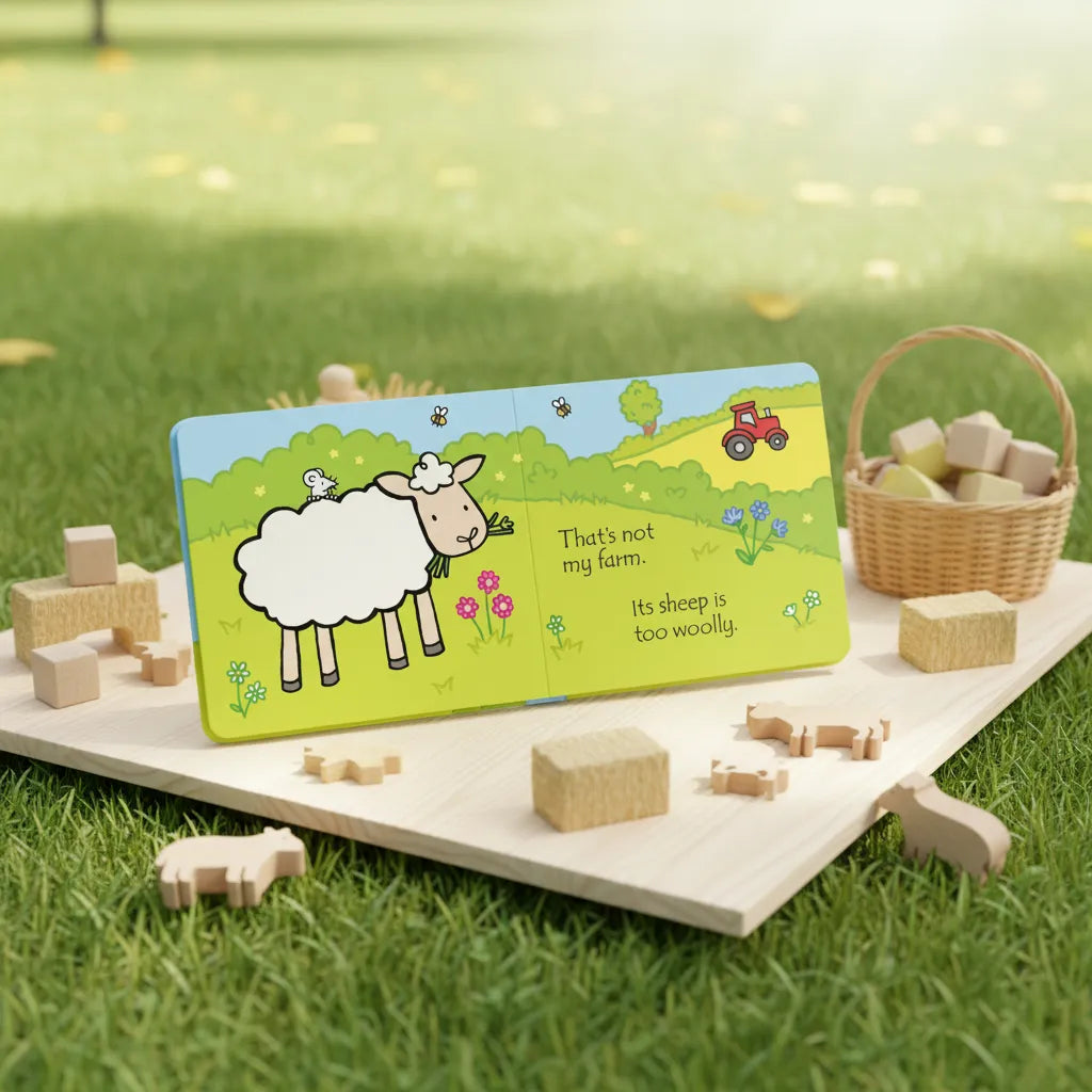 Libro Didáctico Esa No Es Mi Granja Para Niños