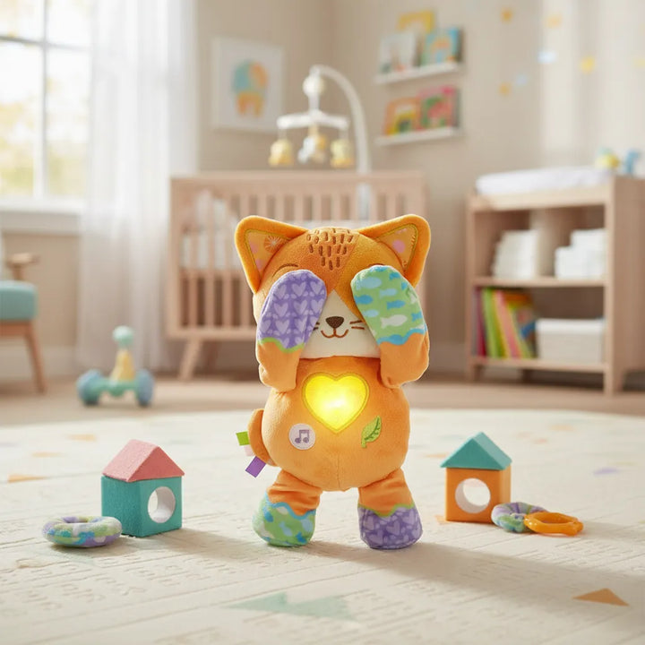 Juguete Gatito Sonidos Musical Para Bebés