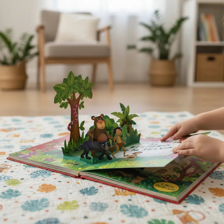 Libro Pop Up El Libro De La Selva