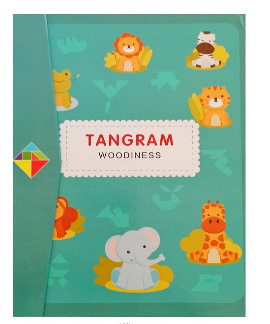 Juego Libro Tangram Magnético Para Niños