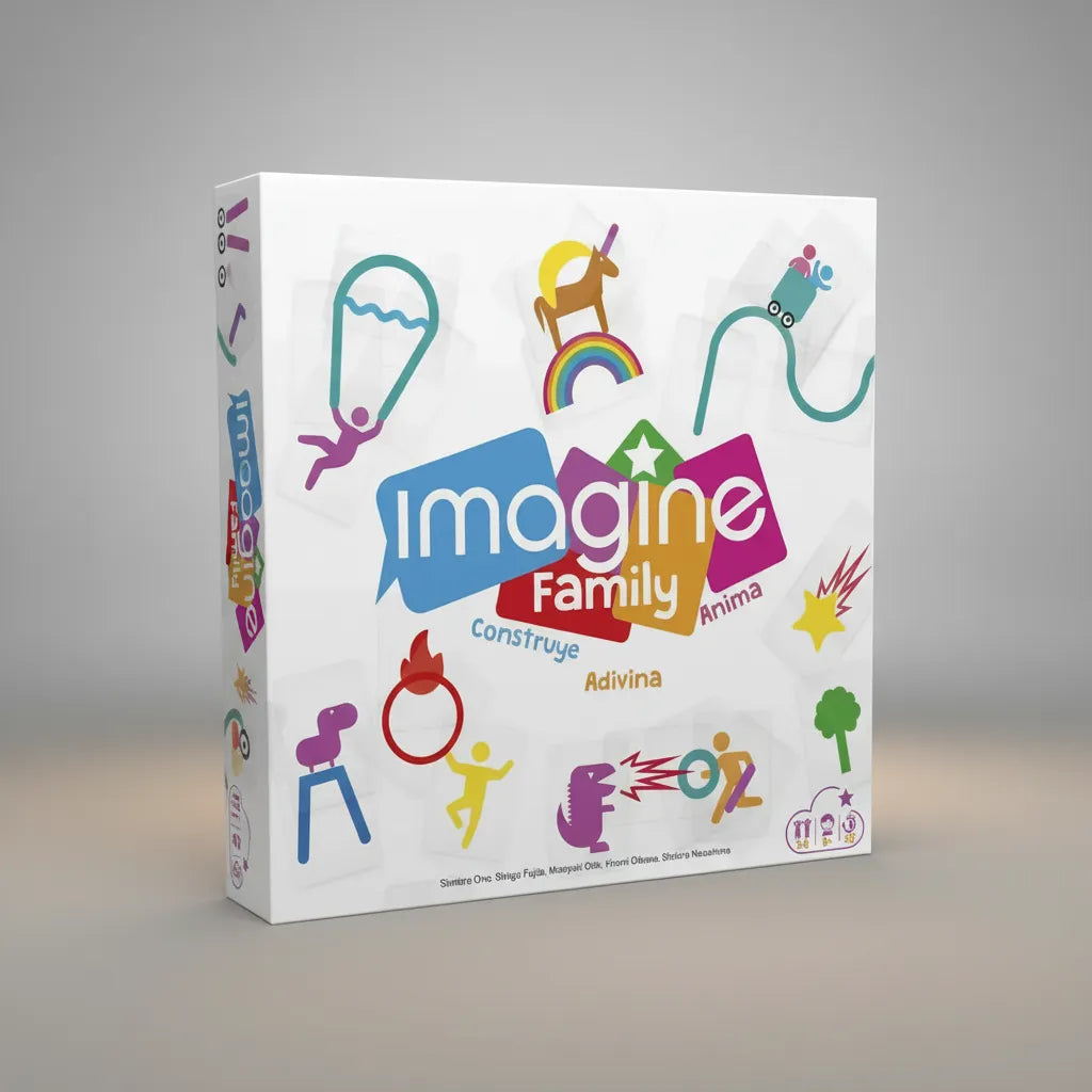 Juegos De Mesa Imagine Family Asmodee Estrategia Adultos