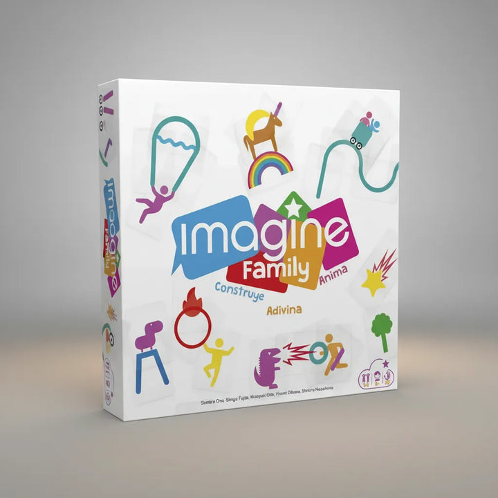 Juegos De Mesa Imagine Family Asmodee Estrategia Adultos
