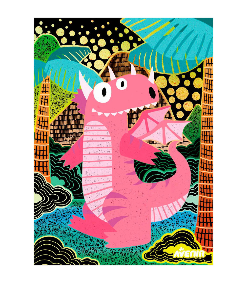 Juego Arte Mágico Rasca Dragones Niños