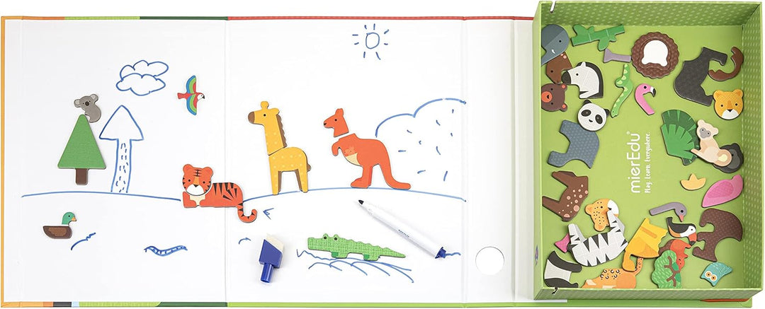 Juego De Arte Magnético Animales Para Niños