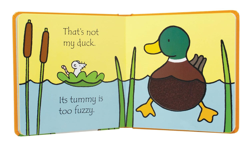Libro Físico Ilustrado Ese No Es Mi Pato Para Niños