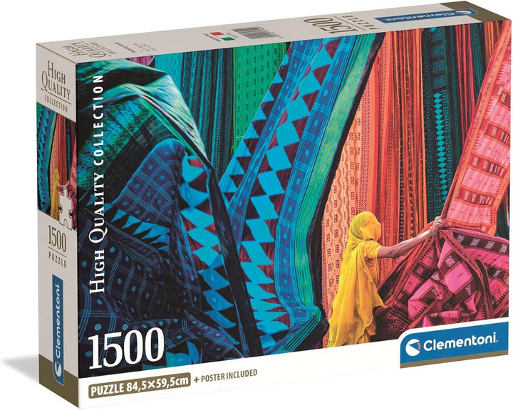 Rompecabezas 1500 Piezas Telas Coloridas