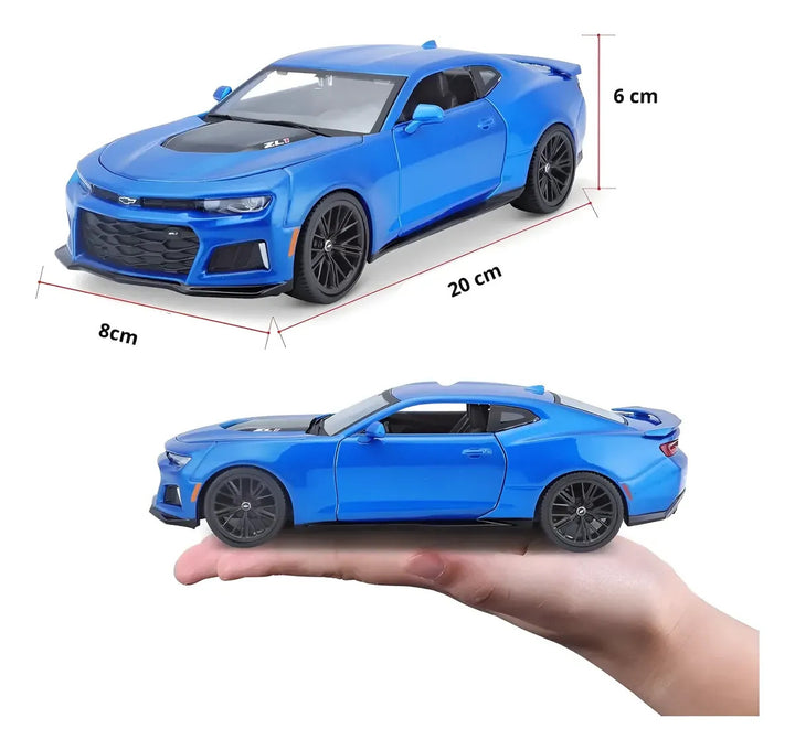 Carro 1:24 Se 2017 Chevrolet Camaro Zl Azul