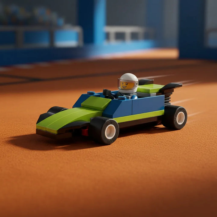 Juego Lego Auto De Carrera 44 Piezas Niños
