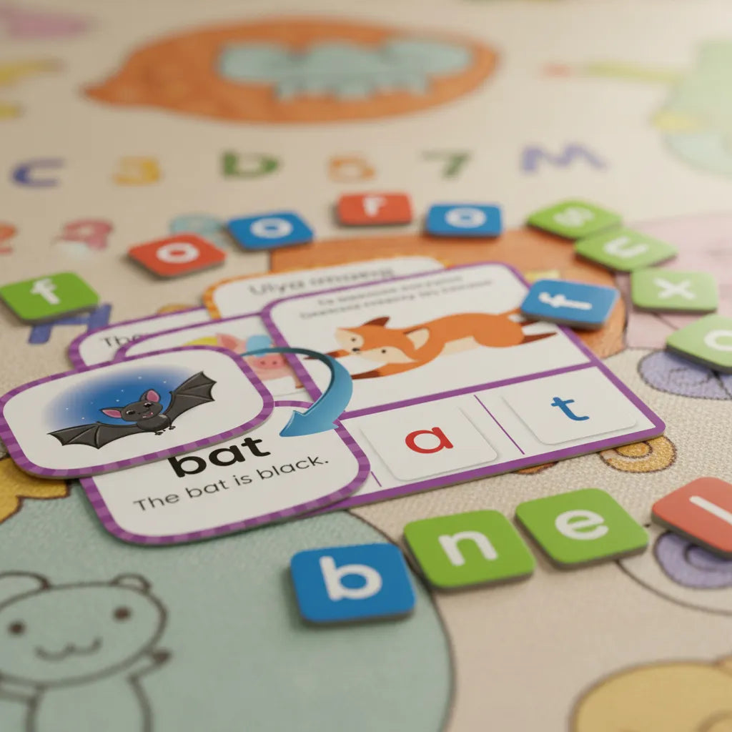 Juego Didáctico Lectura En Inglés para niños